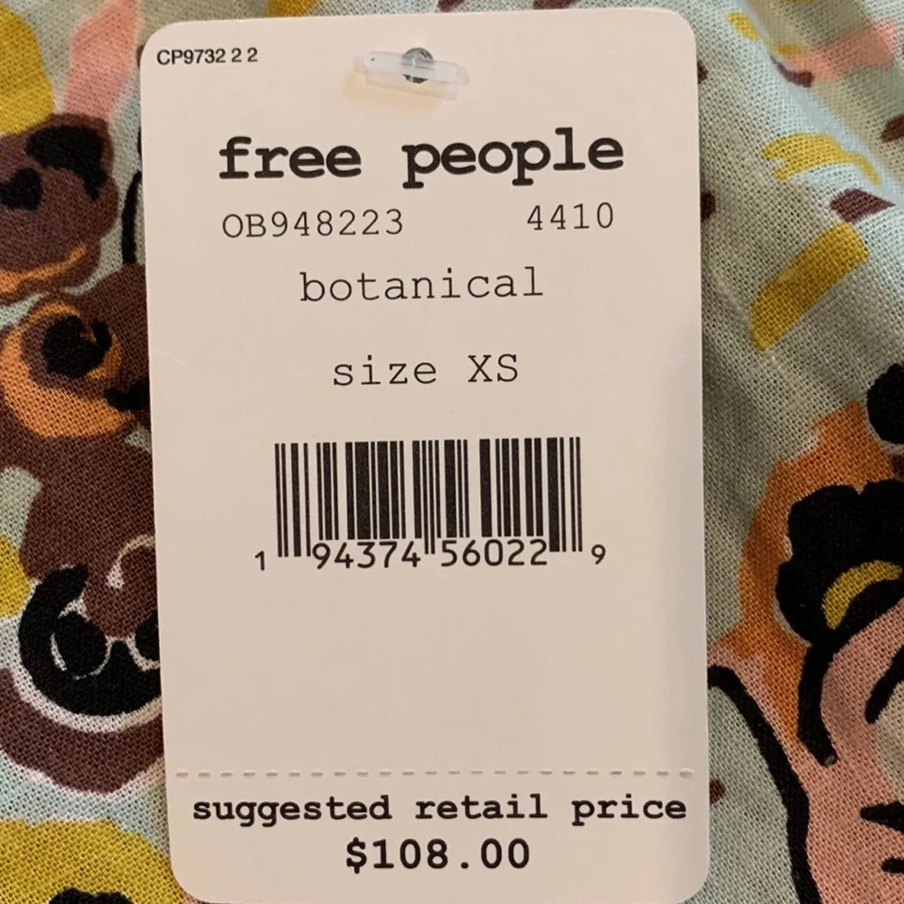 Free People Multicolor Tulum Summer Tunic/Dress - Picture 7 of 7